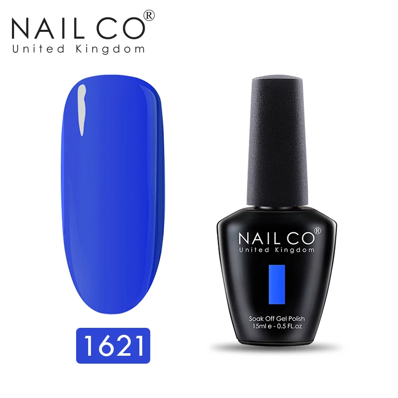 1621 NAILCO УФ светодиодный Гель-лак для ногтей smalto Полупостоянный unghie живопись гель лак Manicura permanente замочить от ногтей Гель-лак художественный - Цвет: 1621