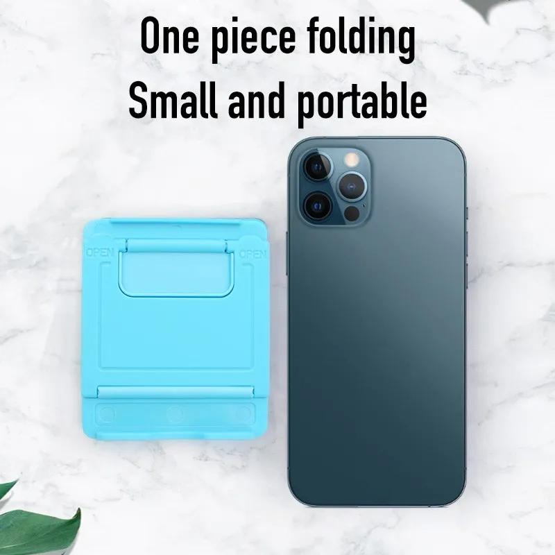 Phone Holder Desk Stand For Your Mobile Phone Tripod For iPhone Xsmax Huawei P30 Xiaomi Mi 9 Plastic Foldable Desk Holder Stand