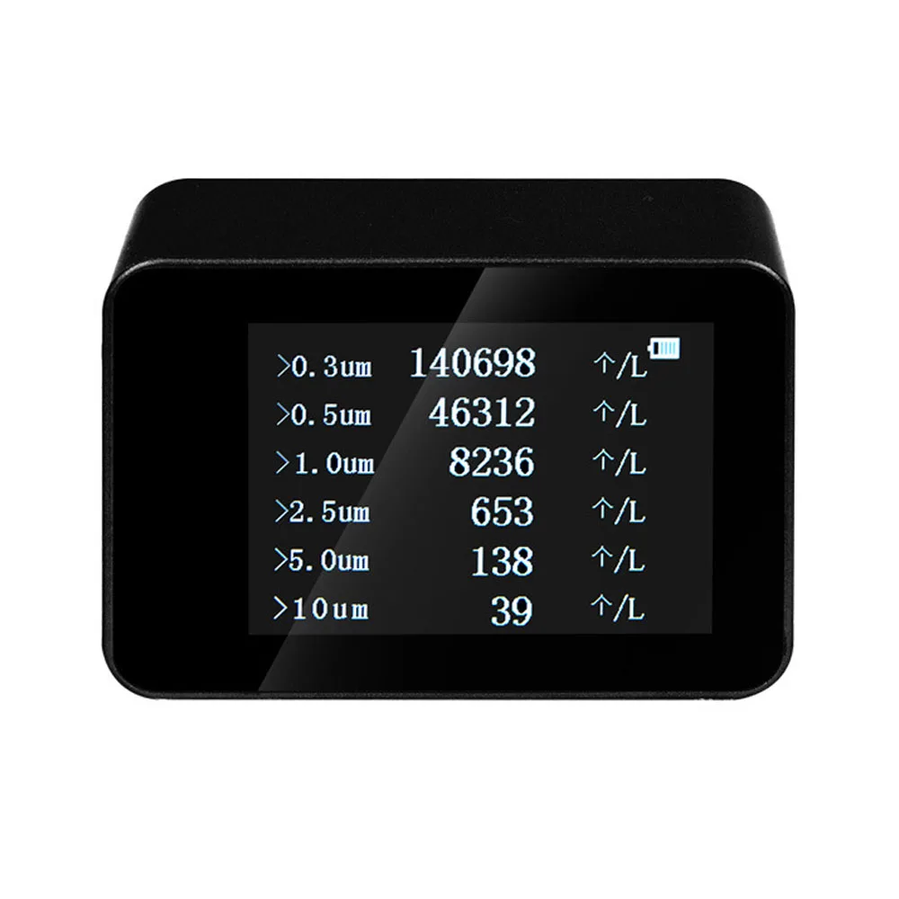 Портативный качества воздуха монитор Детектор Газа Анализатор лазерный PM2.5 PM10