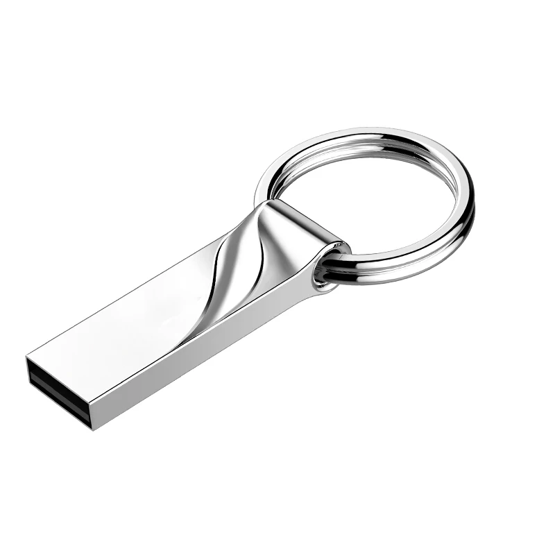 Металлический флеш накопитель 4 ГБ 8 16 32 64 usb 128 256 водонепроницаемая карта памяти
