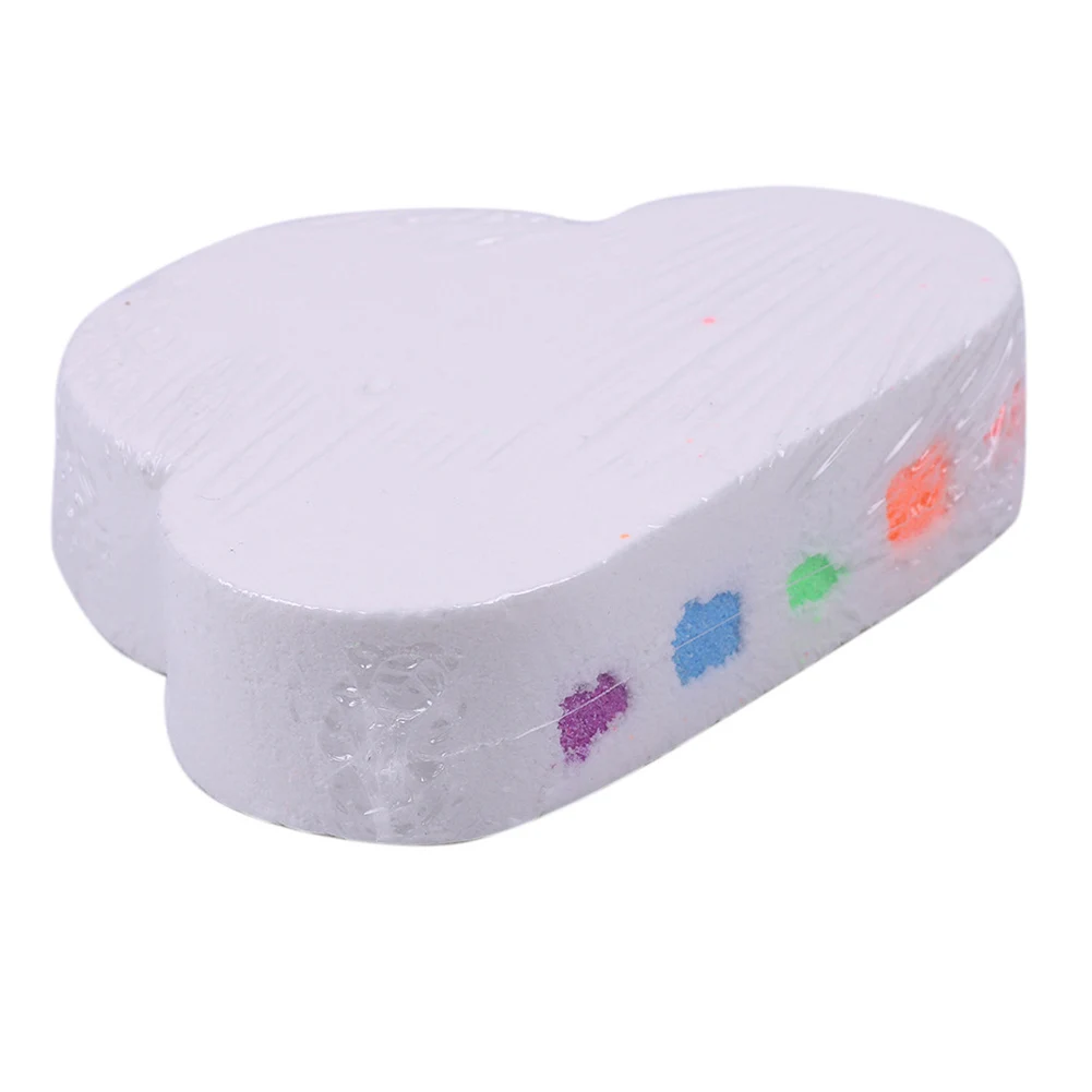 Новая соль Радужный мыльный шар пузырьковый уход за кожей ручной работы для