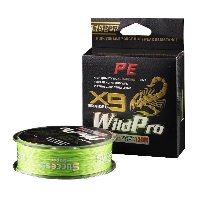 

2021 New Arrival Fashion Fishing Line 9-knit Pe Line Raw Silk Anti-bite Lure Fishing Line