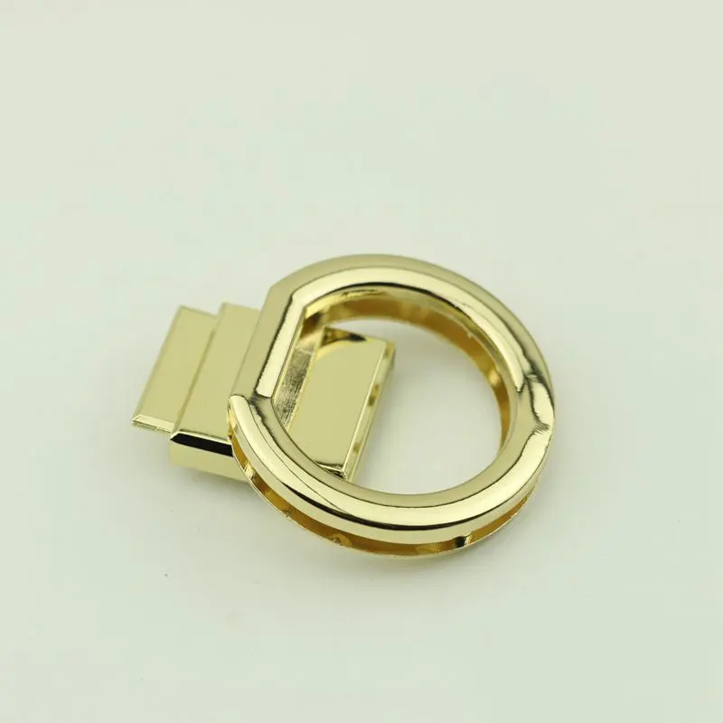 

Round Shape Metal Turn Lock Twist Lock Snap Luggage Hardware Accessory Thickening Metal Clasp Golden Purse Handbag Accessories