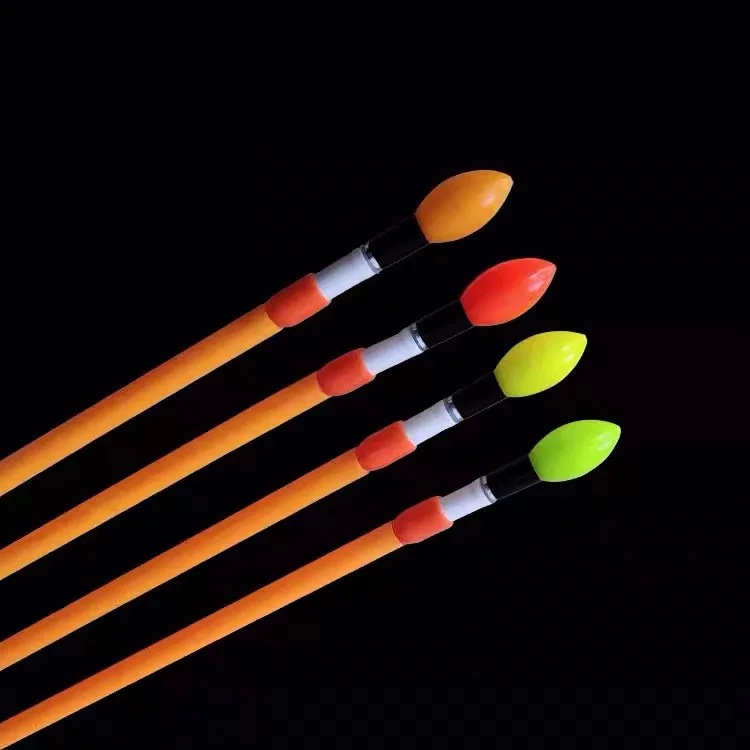 2pcs/lot Light Stick Yellow/Red/Orange Lightstick Work CR322 Battery LED Luminous Float Night Fishing Bobber Accessory |