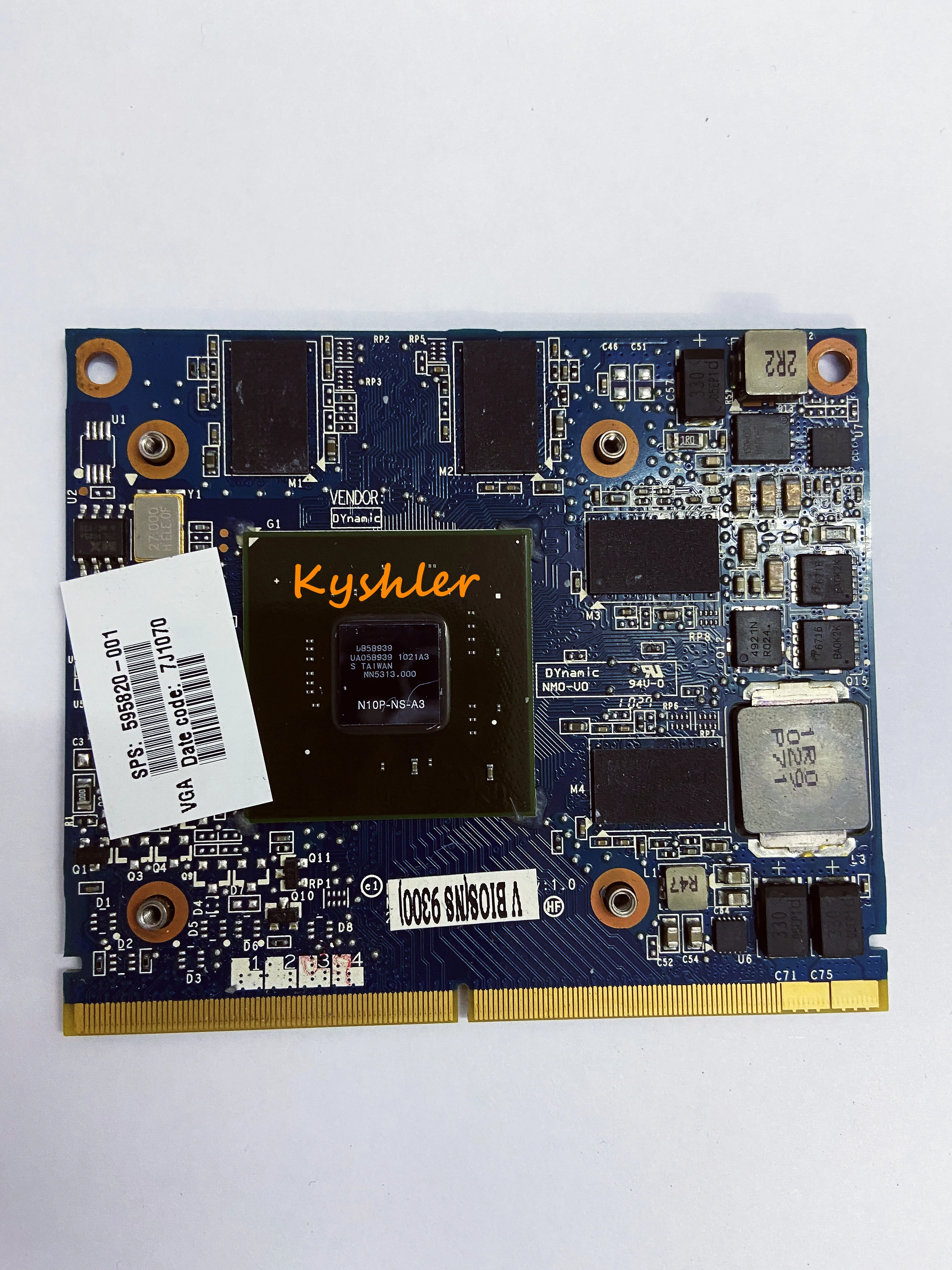 NVS 5100M NVS5100 1 ГБ N10P-NS-A3 MXM III VGA Видео Графика карты для HP Elitebook 8540 Вт 8540P полностью