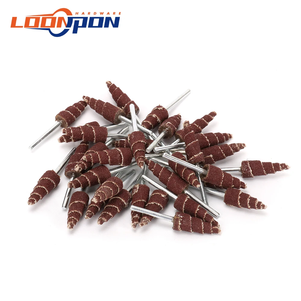 Шлифовальная головка для шлифовального круга с коническим заслонкой из