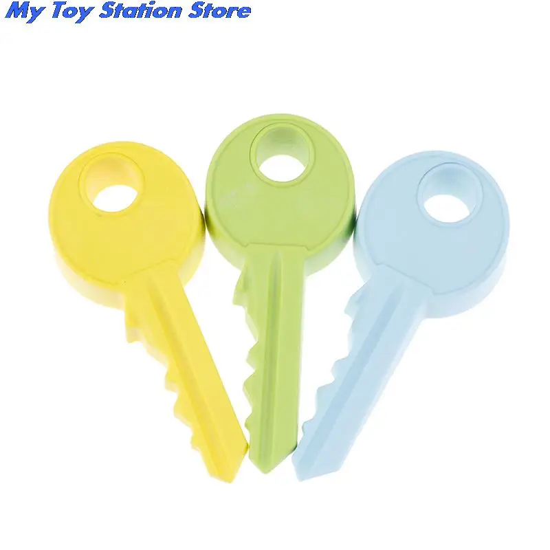 Hot Silicone Rubber Door Stopper Cute Key Style Home Decor Finger Safety Protection Wedge Kid Baby Safe Doorstop | Мать и ребенок