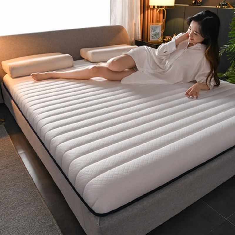 

High grade Thicken Latex Mattress 8cm Memory foam filling Tatami King Queen Full Size Keep warm winter Comfortable cushion