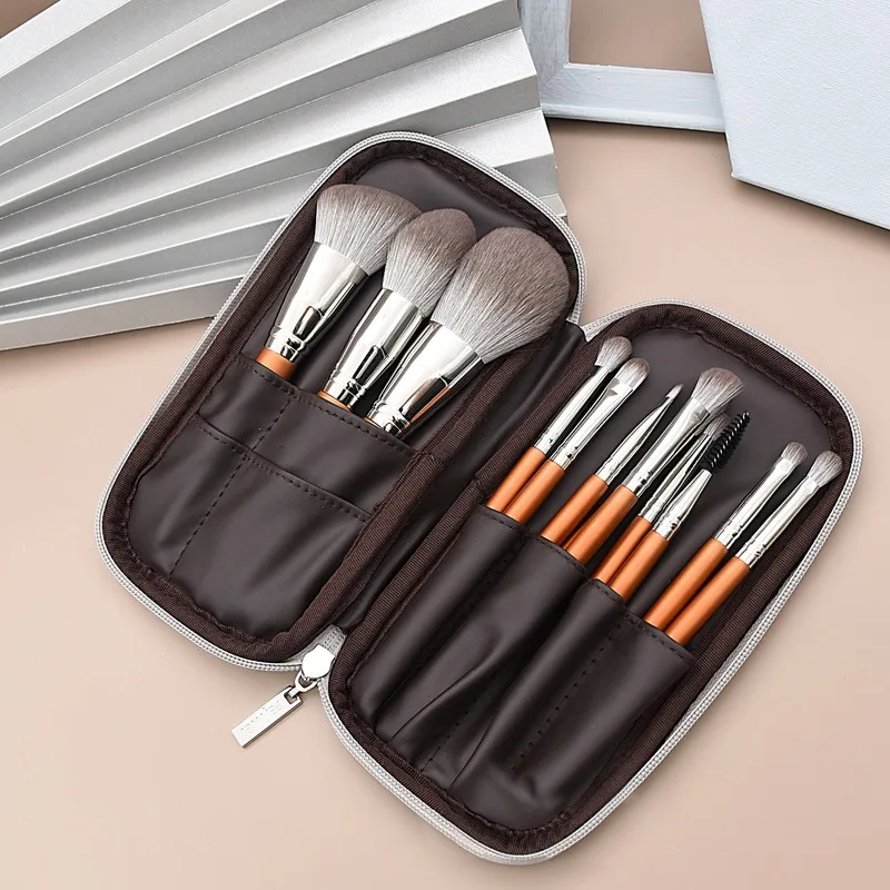

New 12pcs Occasional Makeup Brushes Soft Powder Brush Eye Shadow Brush Repair Quick Drying and Matching Beauty Makeup Brush Set