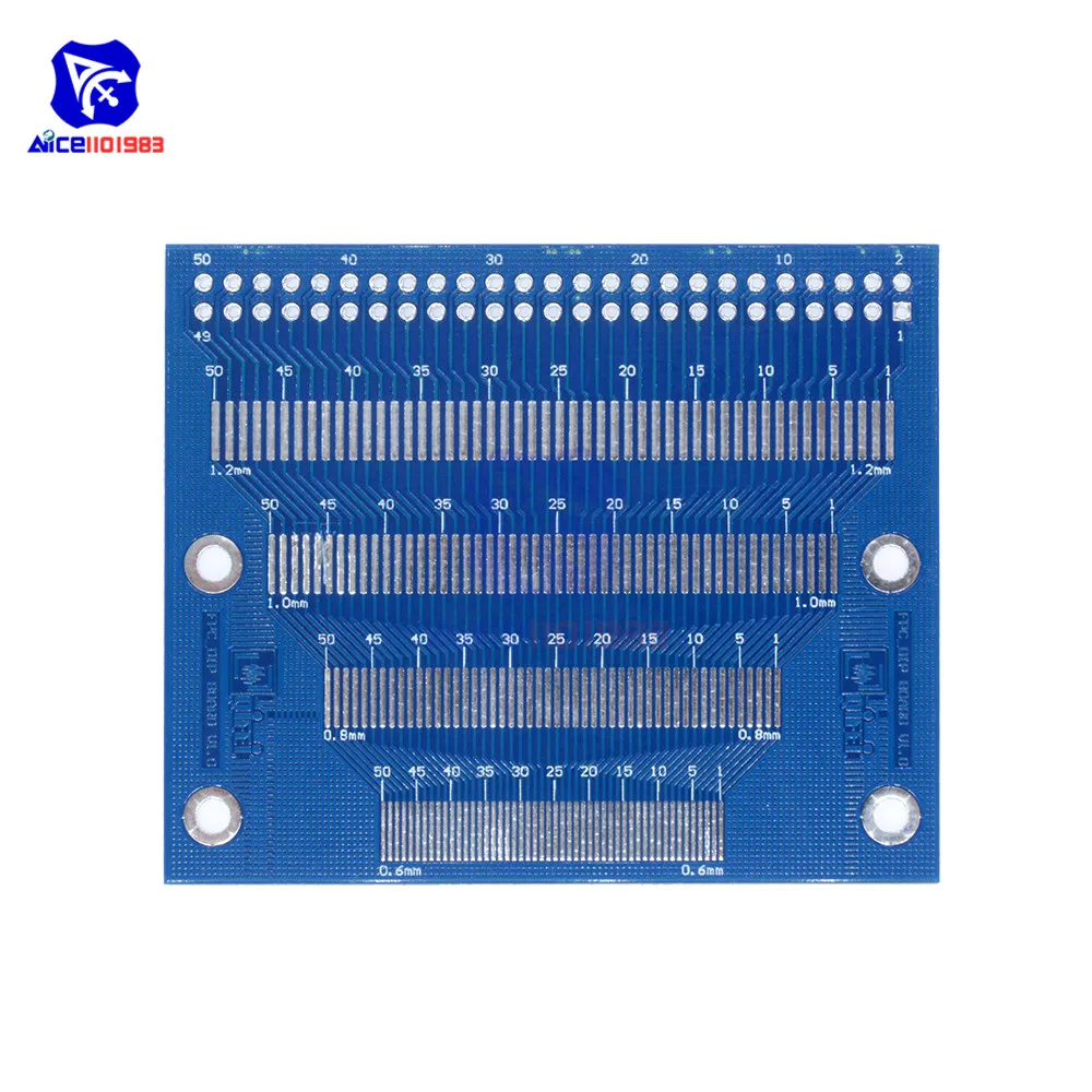 Печатная плата diymore с 0 5 мм на 1 2 контактным шагом FPC 3 дюйма TFT ЖК конвертер SMD для DIP