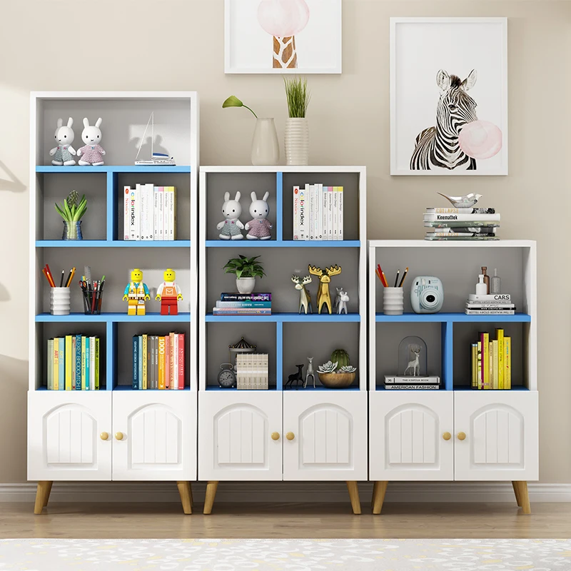 Книжный шкаф для гостиной мебель дома детская книжная полка деревянные детские