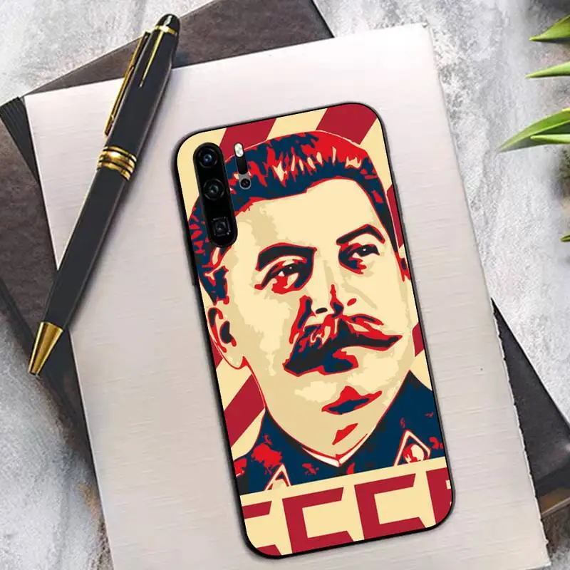 Чехол для телефона TOPLBPCS с изображением русского коммандера Сталина huawei P8 P9 p10 p20 P30