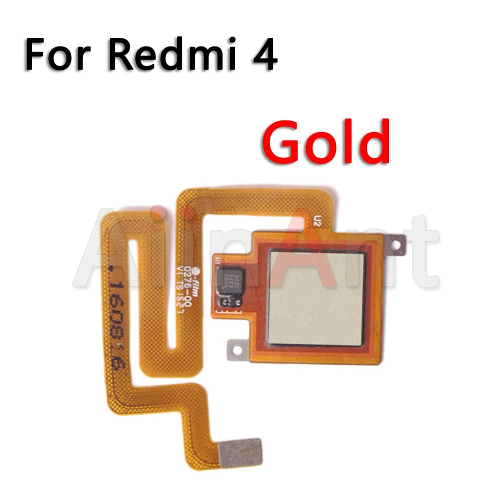 Оригинальный сканер Home Button Back Touch ID Flex для Xiaomi Redmi Note 4 4x Pro Prime Plus Global отпечатков