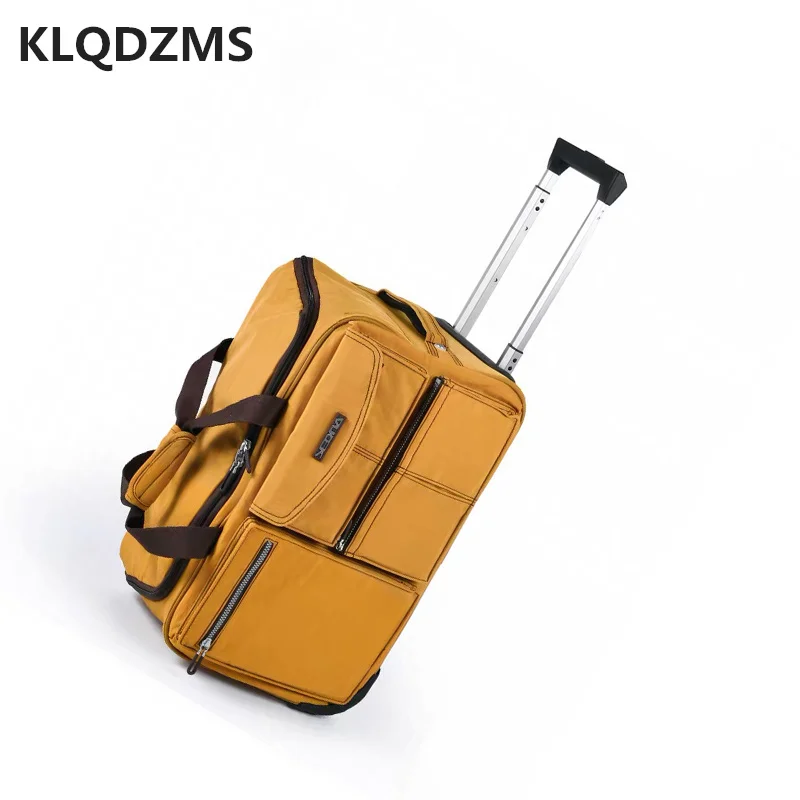 KLQDZMS Fashion Trolley Luggage Bag 20 Inch Unique Handbag Creative Sports Suitcase Personalized  Rolling Luggage Hot Sell