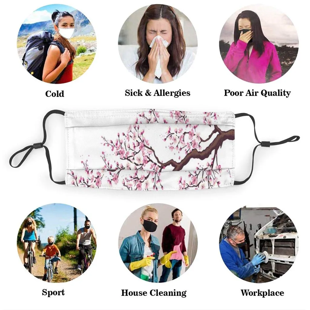 

10PC Dustproof Windproof gy Haze Protective mascarilla reutilizable masque lavable homme Face Mask In stock