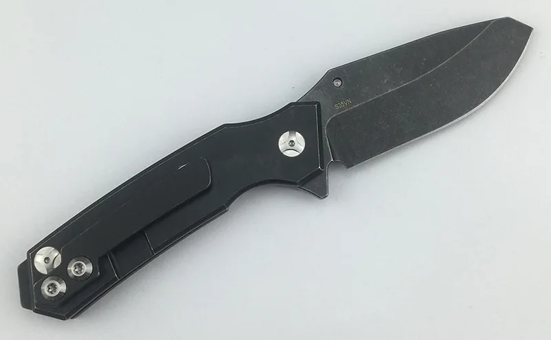 Складной нож LEMIFSHE S35VN сверхмощный Клинок с лезвием из титанового сплава для улицы