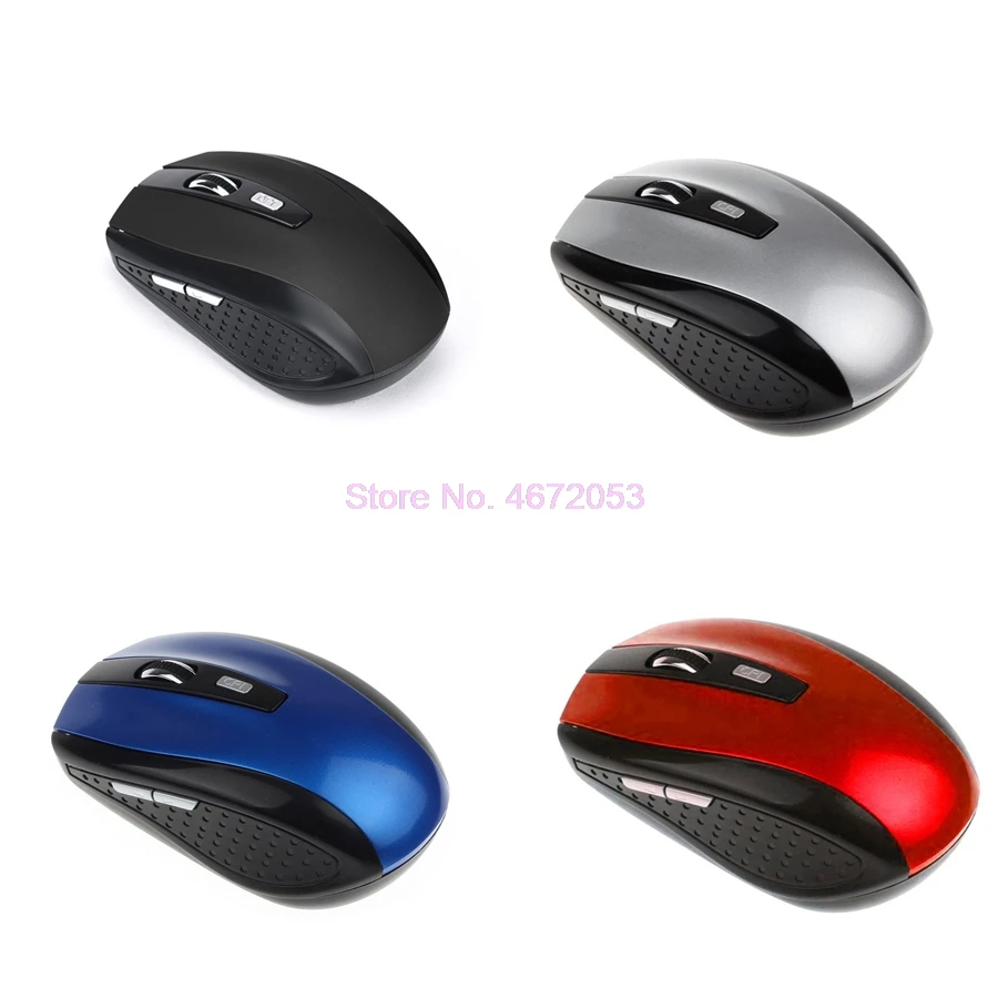 Беспроводная игровая мышь 6 клавиш 200 ГГц 2 4 шт.|Мыши| |