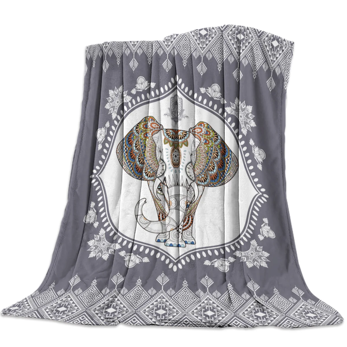 Индийский Слон Национальный плед одеяло для дивана кровати детей и взрослых