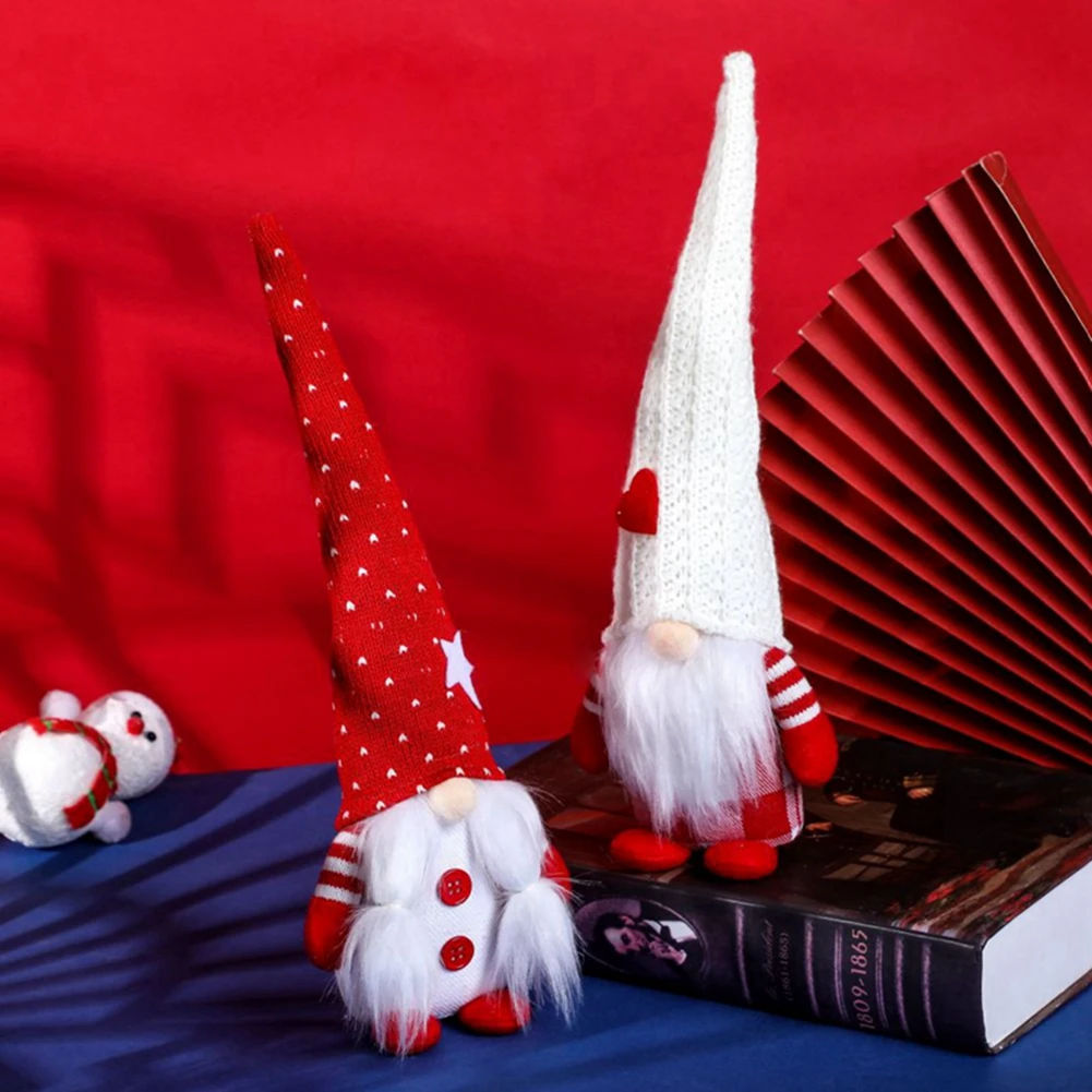 

Кукла без лица Rudolph для пар, день рождения, Рождество, День Святого Валентина, новогодние подарки, настольные окна для вечерние, декоративный...