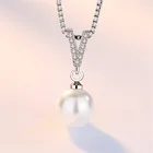 Женская креативная цепочка с кулоном в форме буквы V с микро-инкрустацией из циркония класса ААА, ожерелье до ключицы, женская бижутерия NL0434