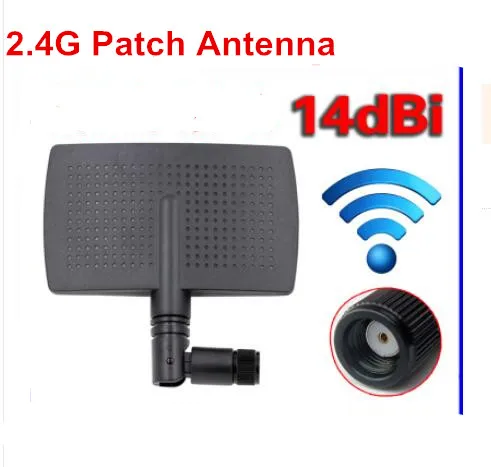 2,4G PCB патч-антенна SMA male high gain 14dBi Wi-Fi роутер антенна от AliExpress WW