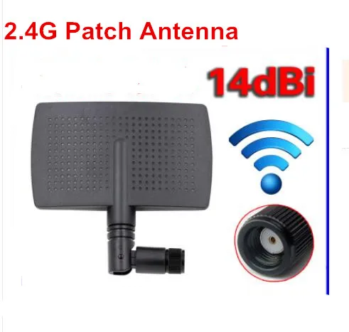 

2.4G PCB patch antenna SMA male high gain 14dBi wifi router aerial