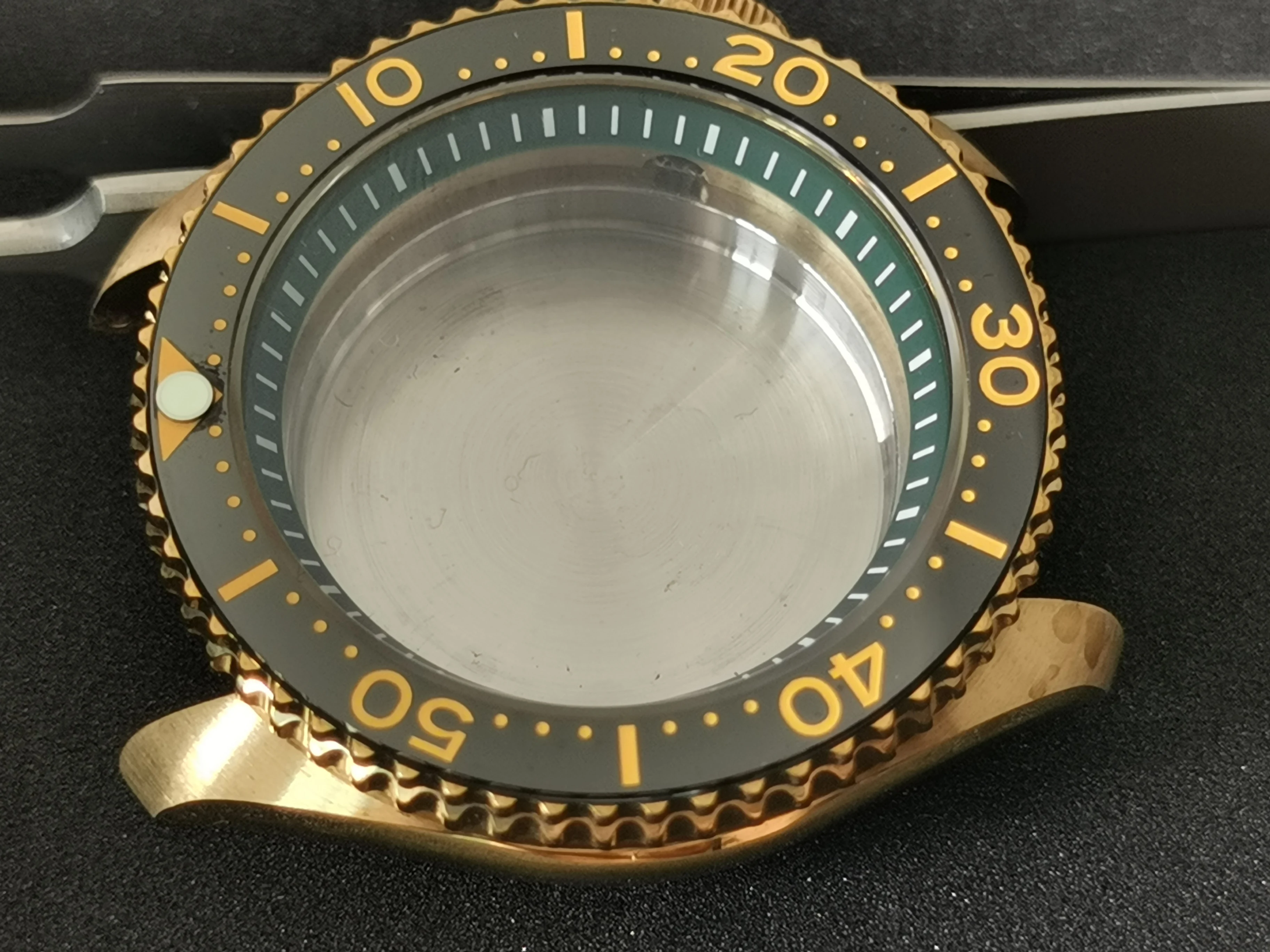 Запчасти для часов SKX007 алюминиевая фотовспышка сапфир Водонепроницаемость 200 м