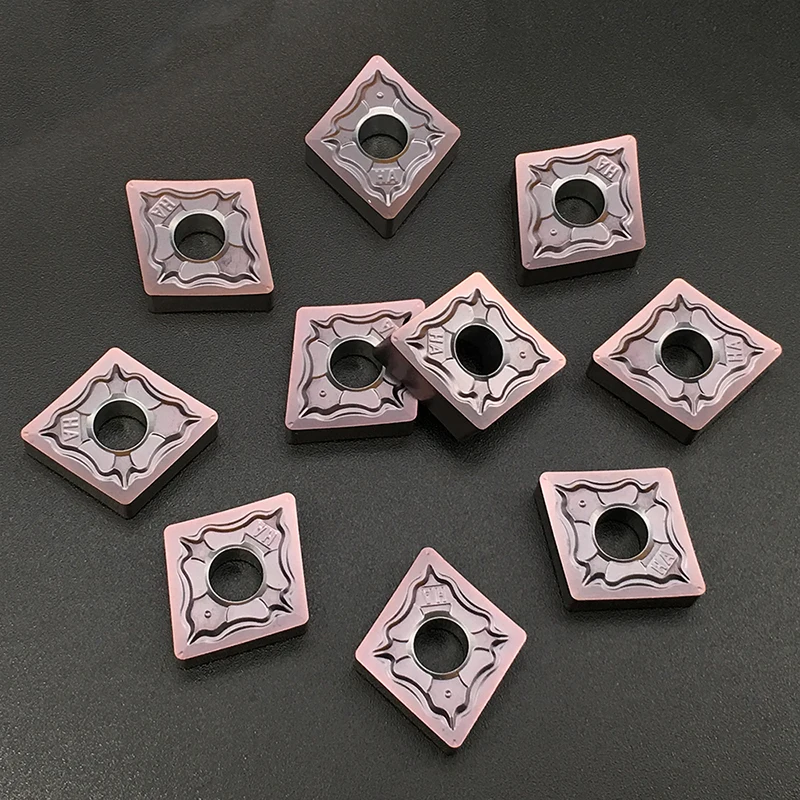 CNMG120404 CNMG120408 HA PC9030 herramienta de torneado externo, herramientas de corte de torno de alta calidad, CNMG 1204 insertos para portaherramientas MCLNR/L