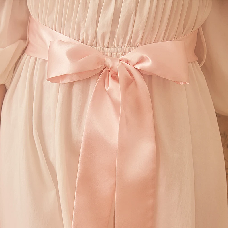 Женское ночное платье хлопковая ночная рубашка женская королевская винтажная