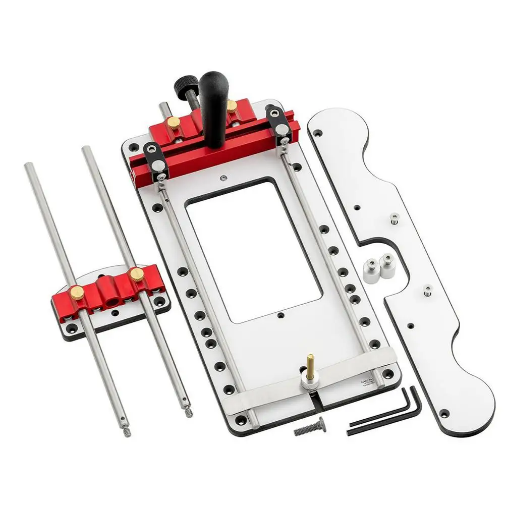 

Woodworking Locator Engraving Machine Locator Adjustable Punching Locator Woodworking Aid Tool Carving Accessories Long-lasting