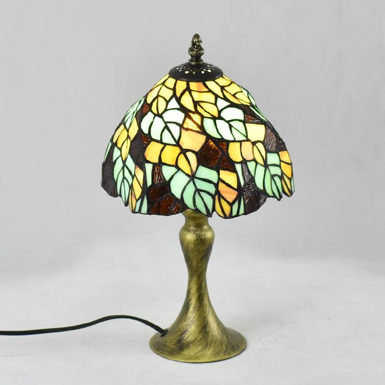 

Mediterranean Decor Turkish Mosaic Lamps E27 Stained Glass Lampshade Bedroom Bedside Vintage Table Lamp Light Fixtures