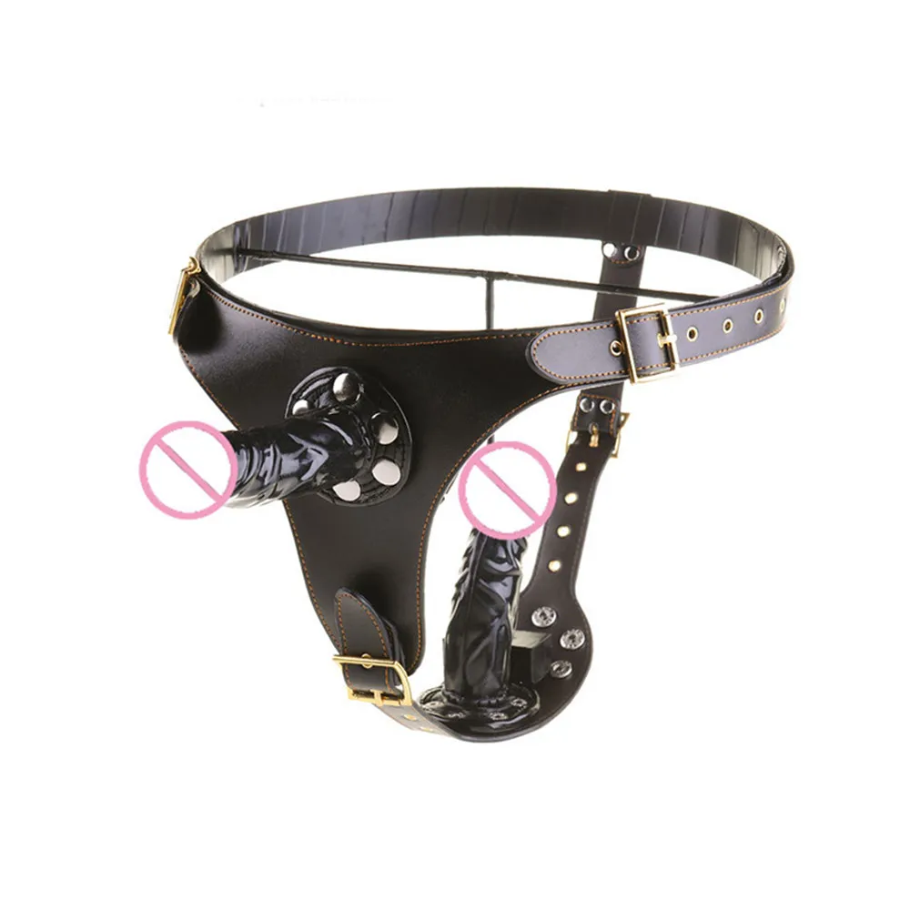 Три фаллоимитатор ремни безопасности пенис Анальная пробка трусики G точечный