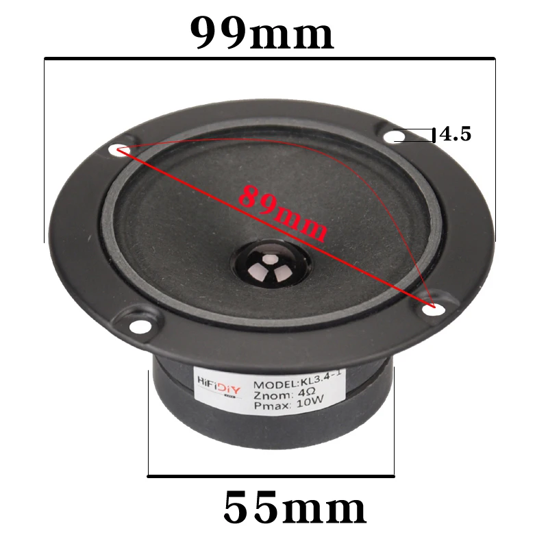HIFIDIY LIVE 3 4 дюйма 99 мм KTV твитер динамик блок бумажный конус Ом 10 Вт ATreble