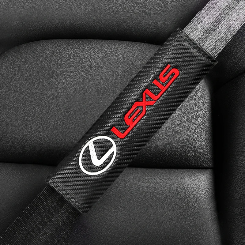 

Car Styling Seat Belt Shoulder Guard for Lexus RX 300 IS 250 300 GX 400 460 UX 200 NX LX GS ES RX330 Auto decoration Accessories