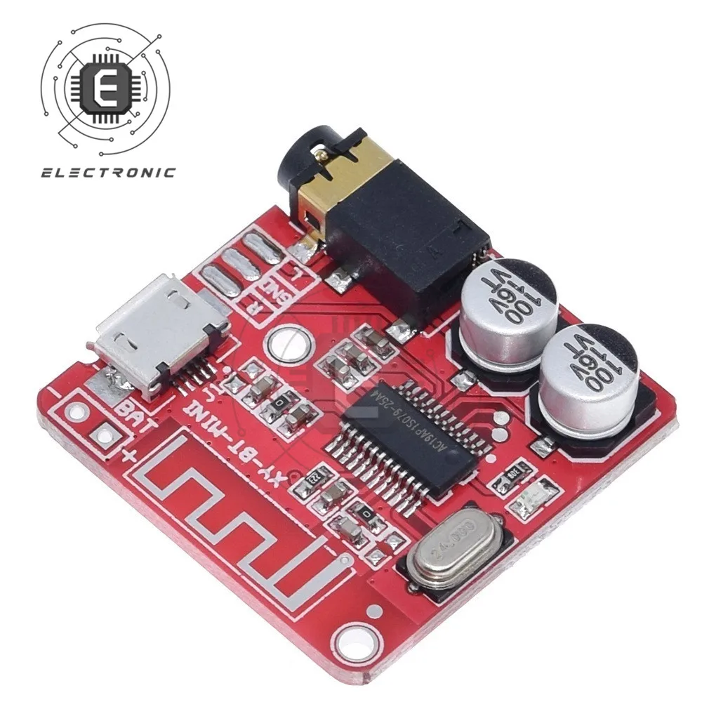 

Bluetooth аудио приемник Bluetooth 4,1 MP3 декодер не допускающий потерь доска Беспроводной стерео музыка модуль 3,7-5V Беспроводной колонки