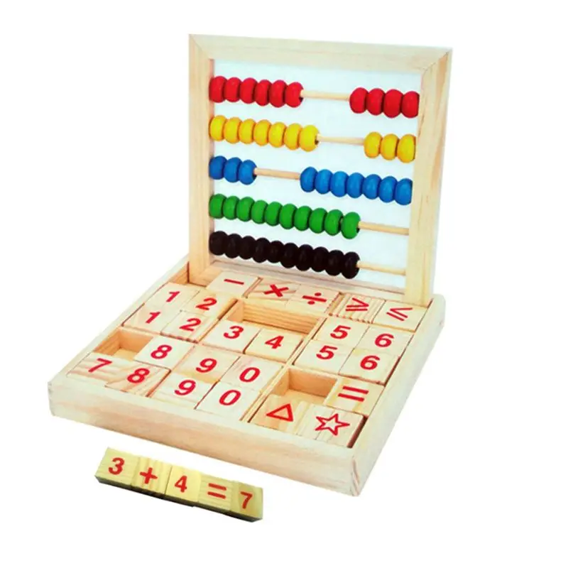 

Wooden Abacus Children Kids Counting Number Maths Learning Toy BX0D