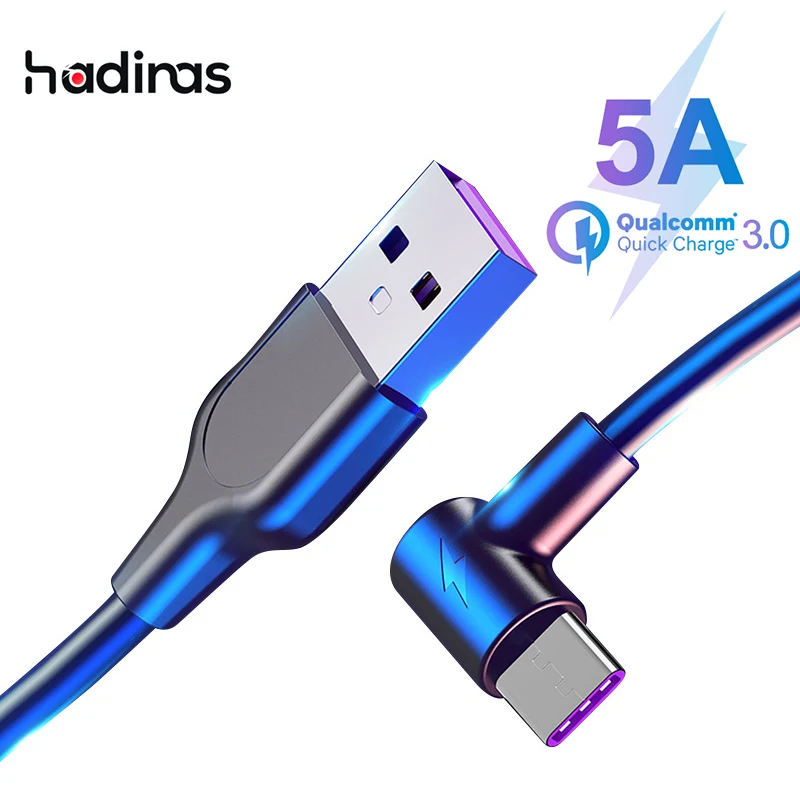 5A USB C Supercharge type C кабель для huawei P30 Pro P20 Lite mate 20 P10 USB 3,1 type-C Quick Charge 4,0 кабель для быстрой зарядки