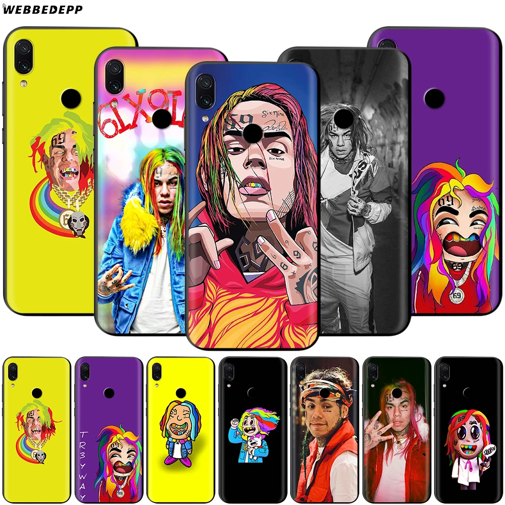Чехол Tekashi 69 6ix9ine для Xiaomi Redmi 4A 4X 5 5A 6 6A 7 7A S2 Note Go K20 Pro Plus Prime 8T|Бамперы| |
