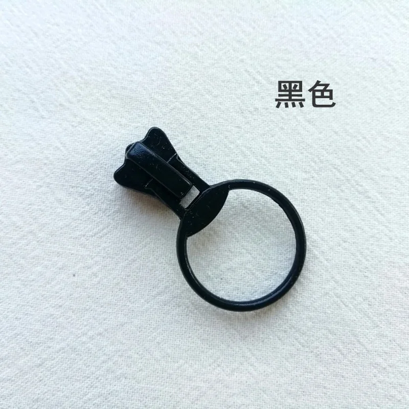 100 шт. 5 # полимерная молния головной ползунок Pulls ручки DIY Одежда чемодан одежда