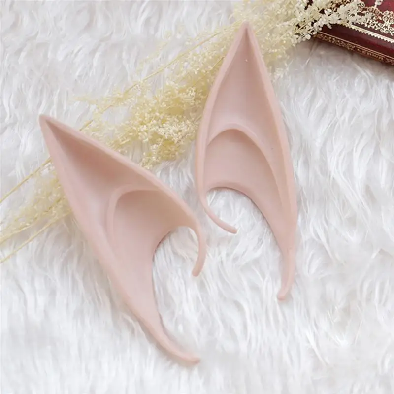 1 пара латексных аксессуаров с ушками эльфа для костюм феи реквизит Хэллоуина