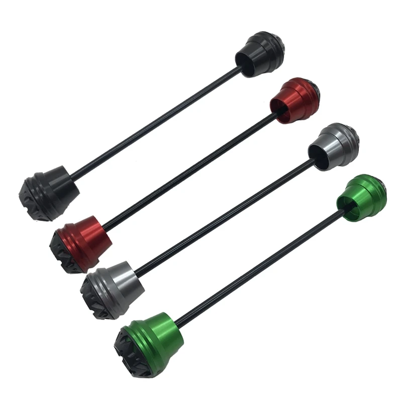 

Motorcycle Front Axle Sliders Fork Wheel Protection Pad Kit for Kawasaki VN650 Vulcan S 650 EN650 2015-2021