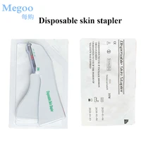 2pcs emergency wounds skin stapler 35w disposable medical sterile surgical suture stapler skin stitching machine first aid tool