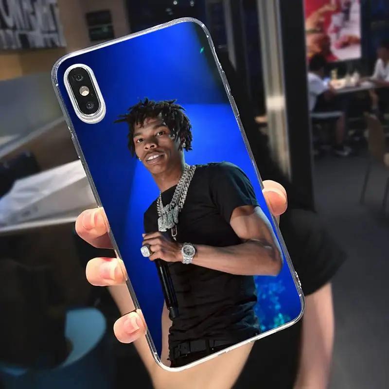 

lil baby American rapper Phone Case Transparent soft For iphone 5 5s 5c se 6 6s 7 8 11 12 plus mini x xs xr pro max