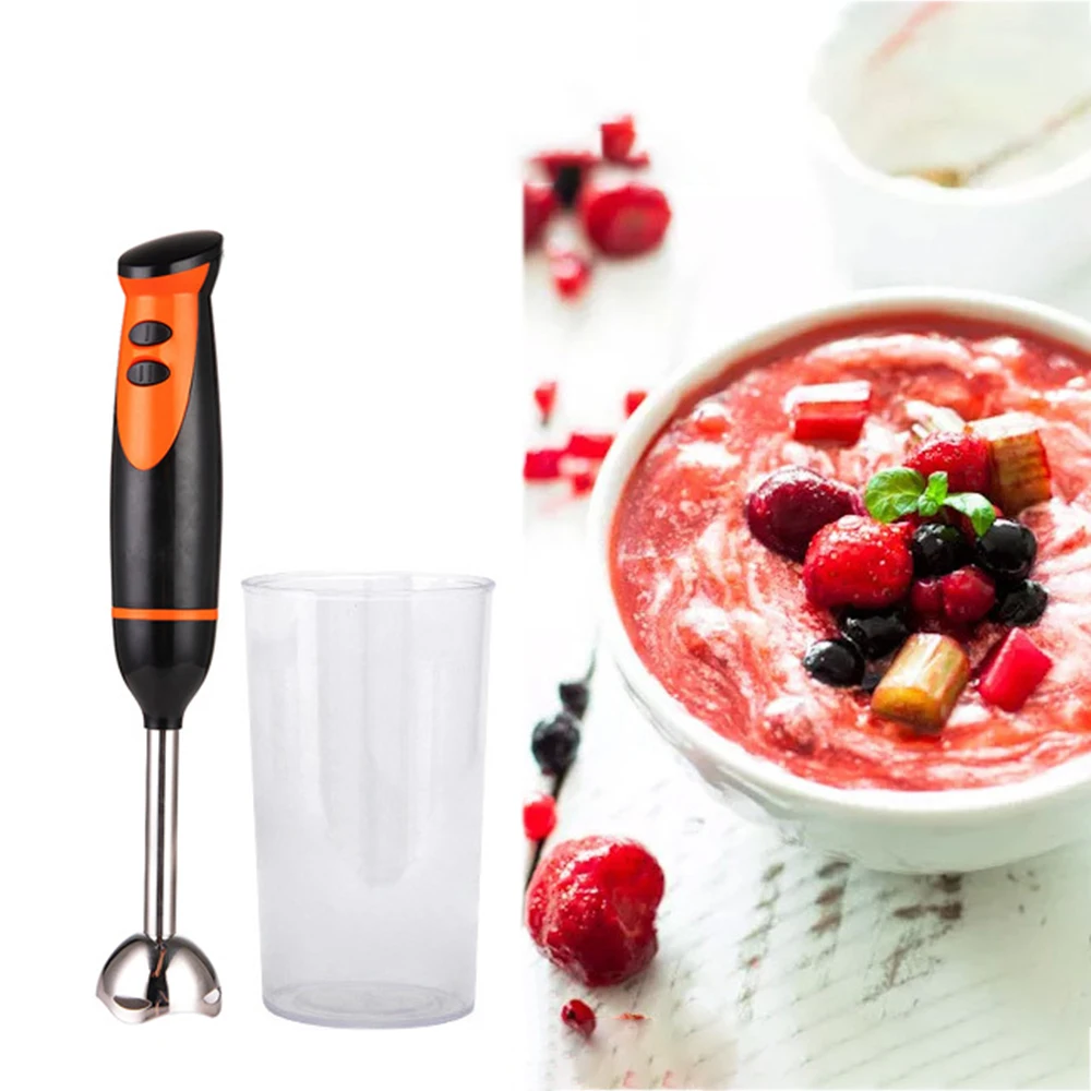 

manual mixer 4 in 1 300W, 2-speed electric kitchen mixer, immersion mixer kit, portable food processor, cf24