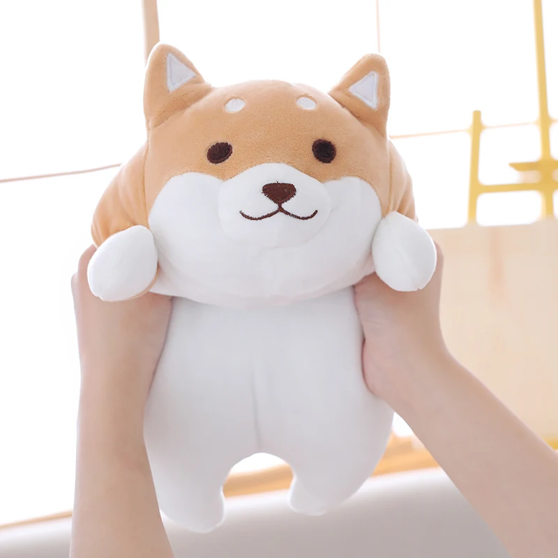 

Nice Shiba Lovely Plush Stuffed baby Toys Super Soft Chai fat Dog plush Pillow Dog Ass Pillow kids friends Toys Christmas Gifts