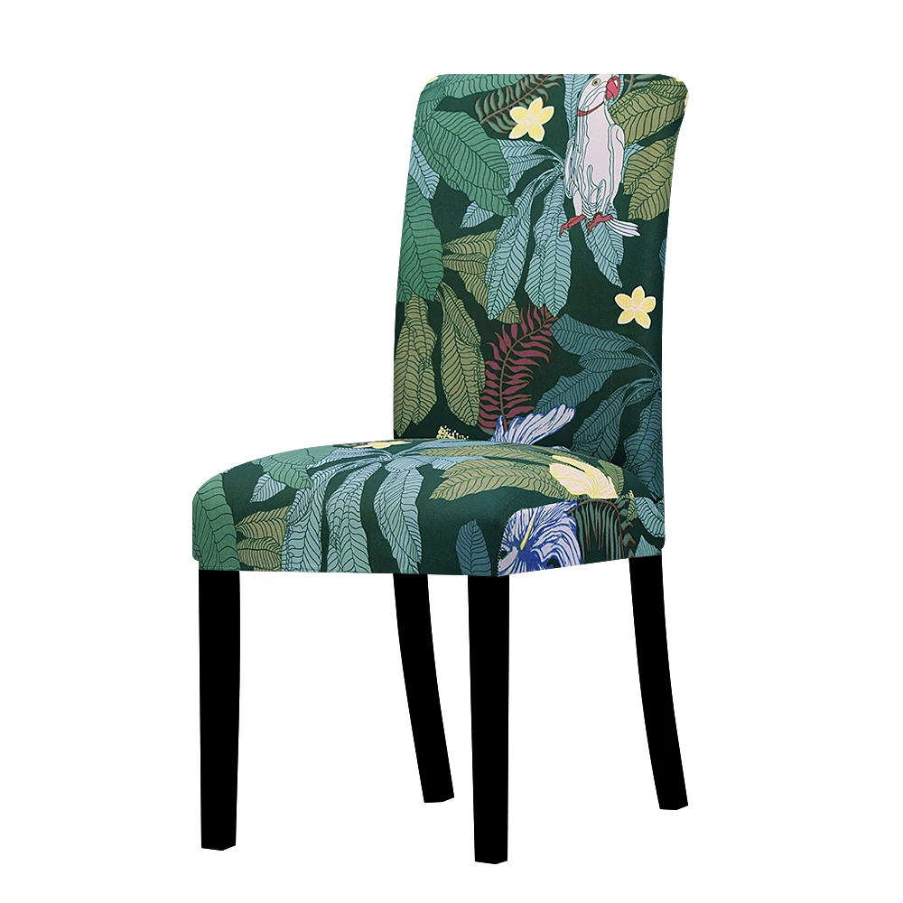 Чехлы для стульев с принтом большие эластичные чехлы офисных домашней вечеринки