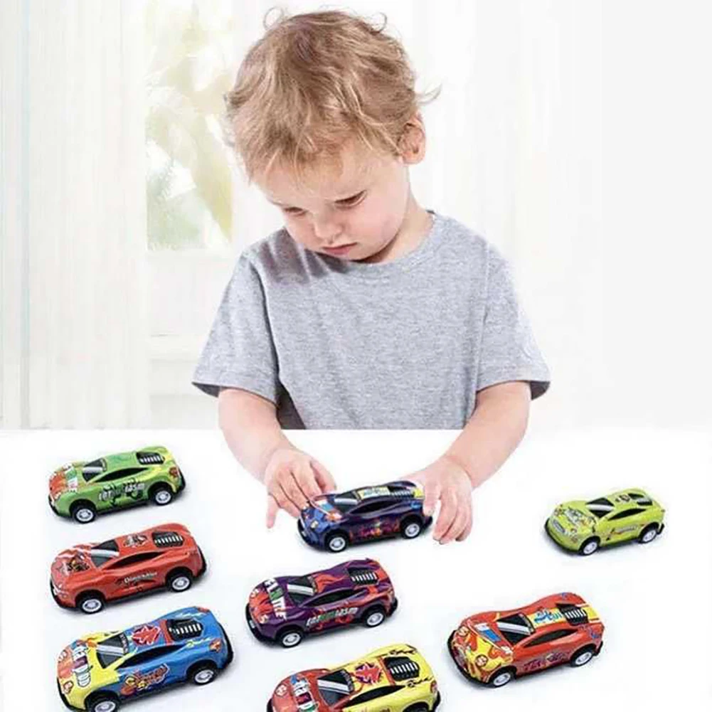 Миниатюрная игрушечная машинка из металлического сплава 6 шт. | Игрушки и хобби