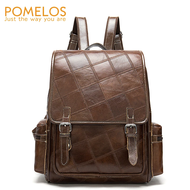 POMELOS бренд 2020 Модный женский кожаный рюкзак роскошные женские сумки Высокое