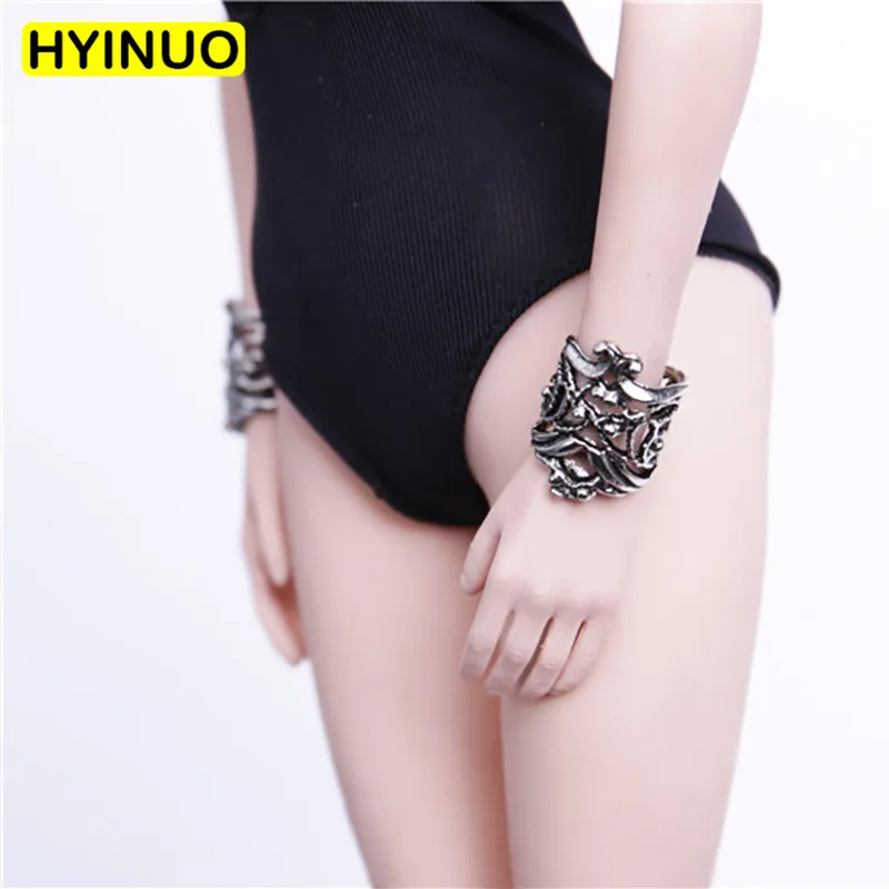 1/6 весы женский металлический браслет ювелирные изделия Bracers игральные игрушки 12