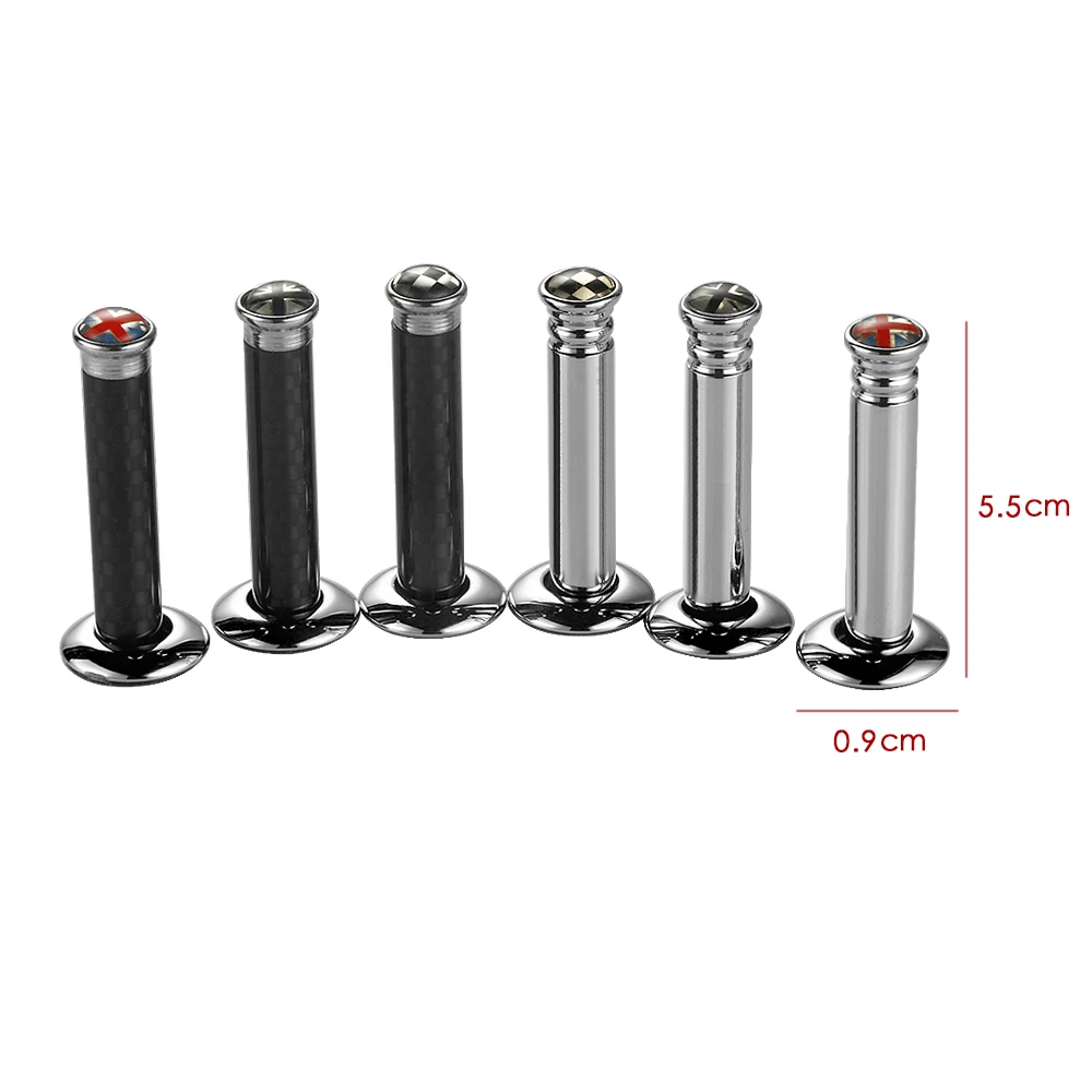 Автомобильный Стайлинг дверной замок булавка ручка чехол наклейки декор для Mini